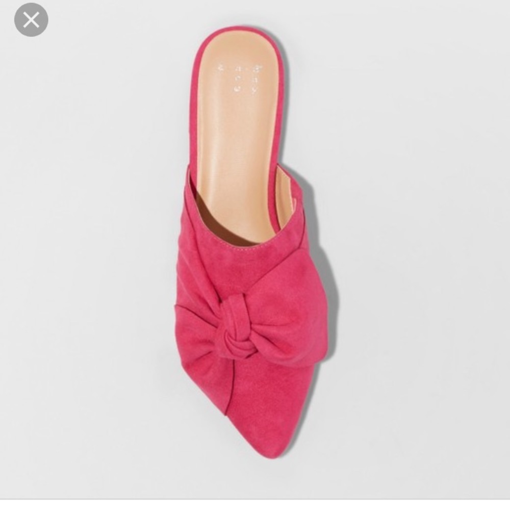 NWT A New Day Link Bow Mules - Picture 3 of 5